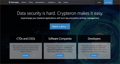 Desktop Screenshot of crypteron.com